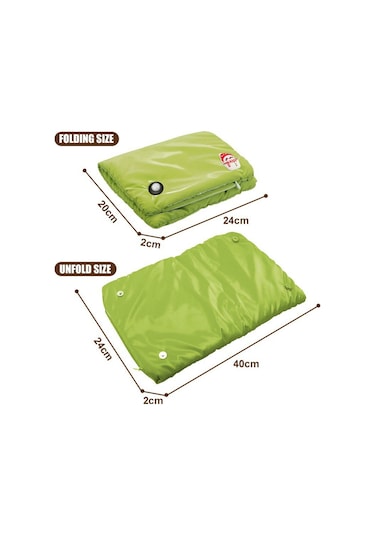 Akıllı Sıcaklık Kontrollü Grafen Isıtmalı El Isıtıcı, 4 Ayarlanabilir Seviye Ce Sertifikalı - Siyah