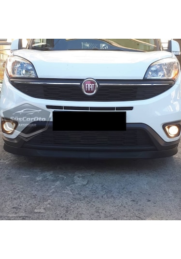 Fiat Doblo D4 2015-2021 Uyumlu Üniversal Astra H Lip Esnek Ön Lip 2 Parça Tampon Altı Dil Karlık Ön Ek 00 Şüscaroto Aksesuar