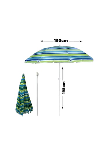 FUNKY CHAIRS Katlanabilir, Ayarlanabilir, Plaj, Deniz, Kamp Şemsiyesi