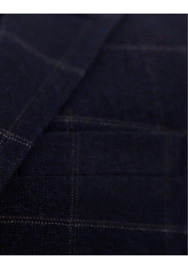 Uki Lacivert Casual Ceket Lacivert