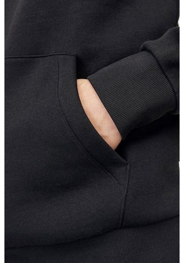 Jack & Jones 12233599 Erkek  Siyah Sweatshirt