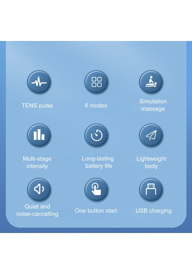 Leezsing Beyaz Usb Şarjlı Servikal Masaj Cihazı - 6 Mod Akupunktur, Tuina, Vurma 15 Dakika Otomatik Programlı Kollu Boyun Masajı Beyaz