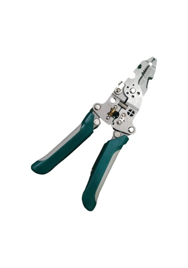 Youtek Endüstriyel Elektrikçi Telli Aleti: Kablolu Telli Soyma, Kesme, Bükme Ve Vida Çıkarma İşlevli Karbon Çelik Pense