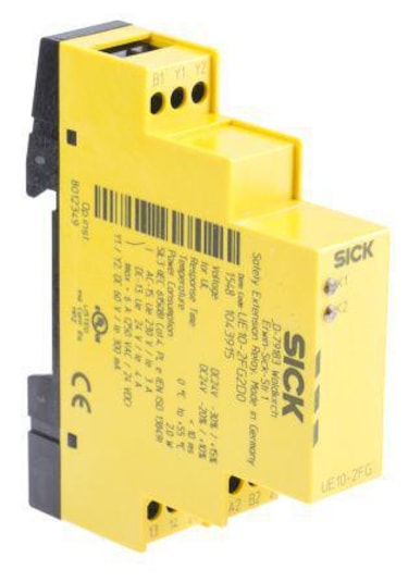 Sick Ue10 24 V Dc Emniyet Rölesi Tek Veya Çift Kanallı 3
