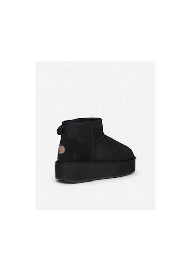 Emu Australia Stınger Mıcro Flatform W13082 Black Kadın Bot Siyah