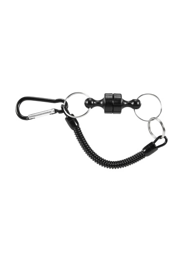 Lixada 6 Adet Manyetik Bırakma Tutucu Bobin İpi Karabina Y18081 Siyah