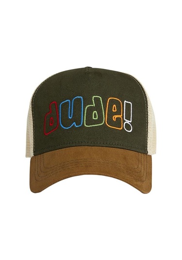 Bad Bear 20.02.01.010-c70 Dude Erkek Şapka Haki