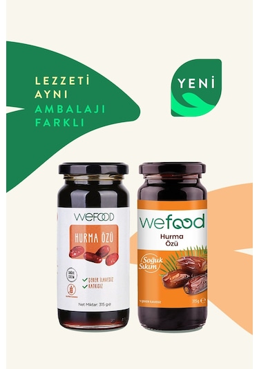 Wefood Hurma Özü 315 G (Soğuk Sıkım)