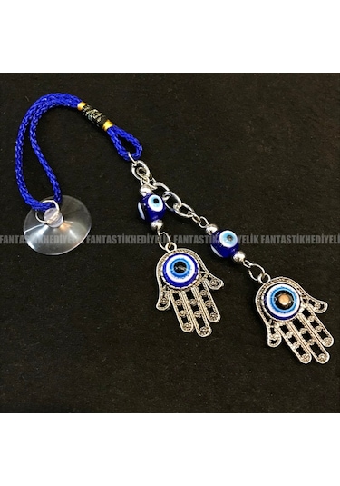 Fatmanın Eli Nazar Araba Hediyesi Vantuz Otomobil Dikiz Ayna Süsü (464577708)