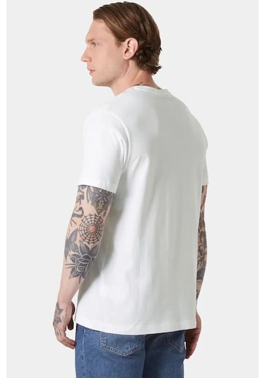 Helly Hansen Core Graphic T -shirt 2.0 Hha.54599 001 Beyaz