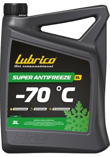 Lubrico Super Ant. Xl Konsantre -70 Yeşil Antifriz - 3 Lt. 2 Ad