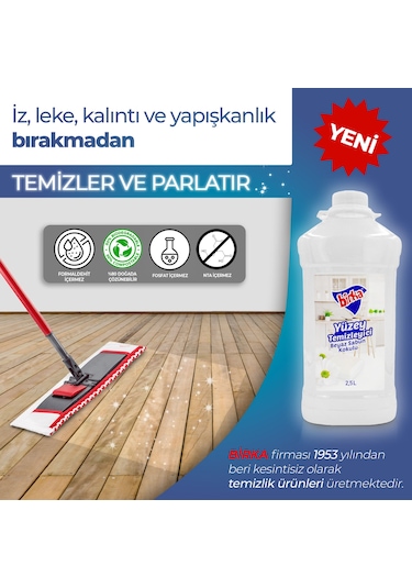 Birka Beyaz Sabun Kokulu Yüzey Temizleyici 2 x 2500 ML