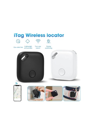 Smart Tag Airtag Akıllı Takip Cihazı Apple My Find Uyumlu Beyaz Çok Renkli