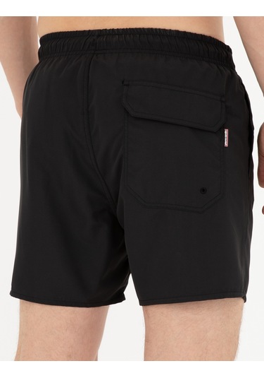 Pierre Cardin Erkek Siyah Deniz Şortu 50289011-vr046 Siyah