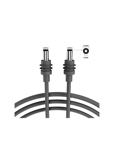 Homyl Starlink Mini Kablo Kullanışlı Pratik Su Geçirmez 10m-dc'den-dc'ye
