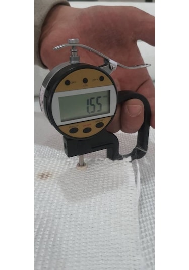 Cam Elyaf Yanmaz Kumaş 1000 G / M^2 - 1,50Mm Kalınlık- En: 1M