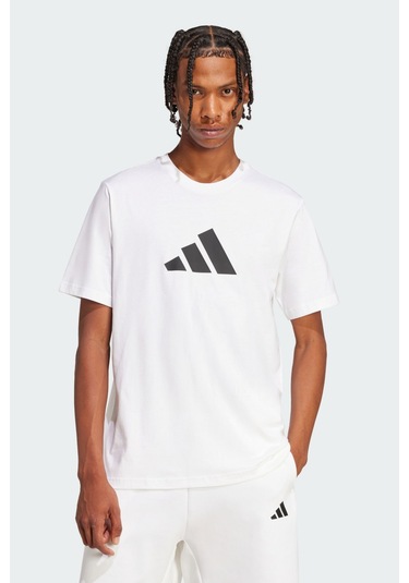 Adidas M Fı 3bar Tee Erkek Beyaz Tişör Jd4913 Beyaz