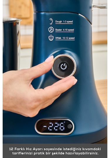 Karaca Pro Artisan 1600 W 5 L Zaman Ayarlı Tartılı Mutfak Şefi