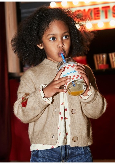 Mayoral Kız Çocuk Triko Hırka Bej