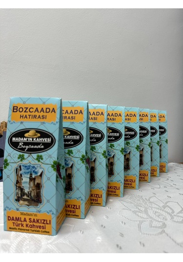 Damla Sakızlı Türk Kahvesi 8 Li Set Türk Kahvesi