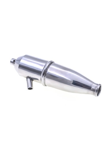 Yaozixa Alüminyum Alçımlı Simülasyon Egzos Borusu - 13.1x17cm, 37g, 2 Adet Bağlantı Parçası Dahil 5 Adetten Başlayan Sipariş