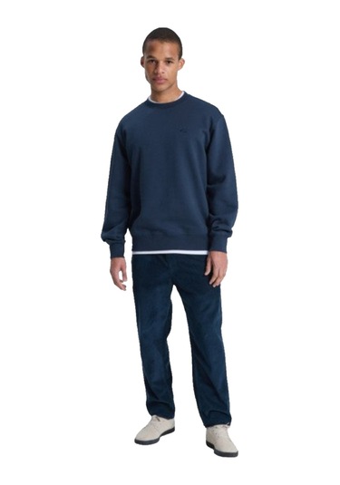 Quıksılver Quiksilver Salt Water Crew Erkek Mavi Sweatshirt 6800 Lacivert