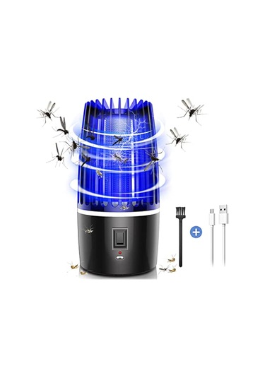 Elektrikli Sivrisinek Kovucu, 4000 Mah, 2'si 1 Şarj Edilebilir