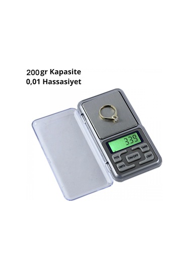 Dijital Hassas Cep Terazisi Çok Renkli