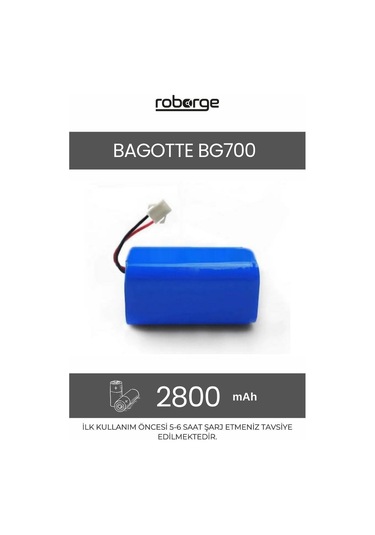 Bagotte Bg700 Robot Süpürge Uyumlu Batarya 2800 Mah - Muadil Ürün