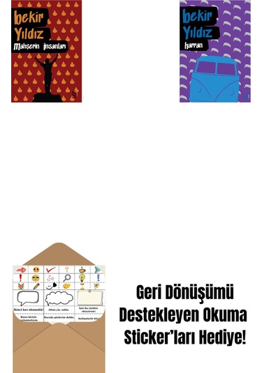 Mahşerin İnsanları + Harran + Okuma Sticker'ları