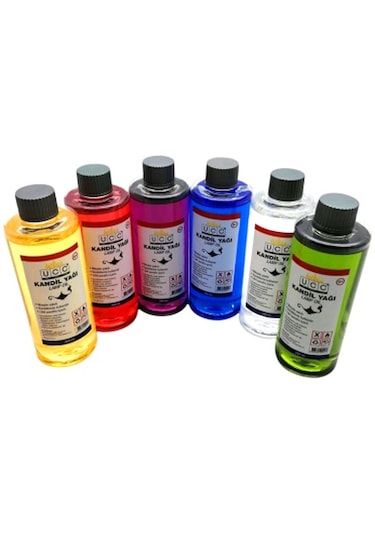 Ucc Renkli Mix 250ml Kandil Yağı