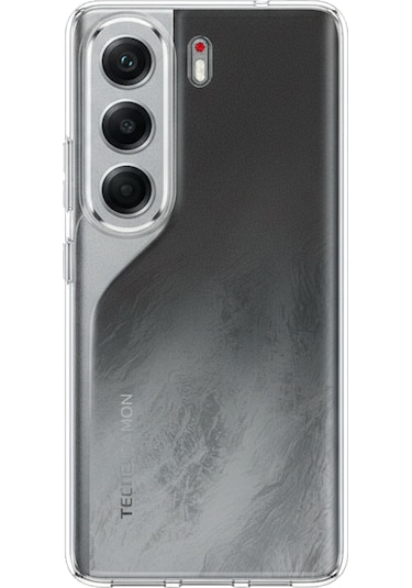 Tecno Camon 40 Pro Uyumlu Şeffaf Silikon Kılıf Şeffaf