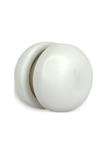 Eşarp Ve Şal Mıknatısı Soft Beyaz Renk - Başörtü Tutucu Kadın Tesettür Aksesuar Mıknatıs Beyaz