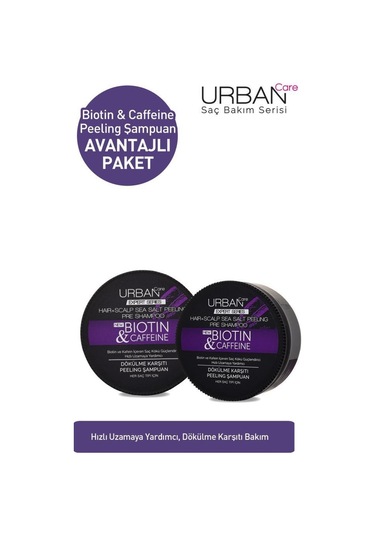 Urban Care Biotin Peeling Şampuan 2x200 Ml