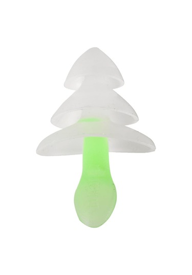 Arena Earplug Pro Silikon Kulak Tıkacı 000029126 Şeffaf-yeşil
