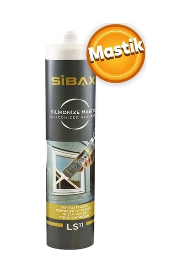 Sibax Ls11 Silikonize Mastik 500 Gr Beyaz