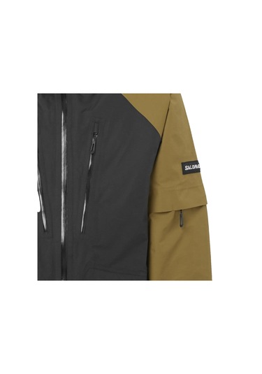 Salomon Salomon Venom Erkek Sarı Kayak Ceketi 6225 Hardal