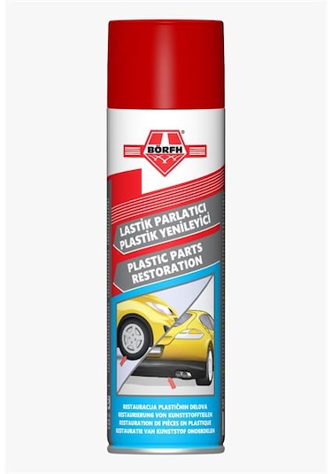 Lastik Parlatıcı Sprey Börfh 500 Ml