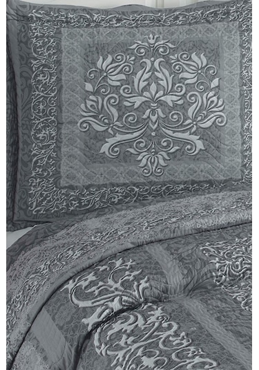 Holly Çift Kişilik Kapitone Yatak Örtüsü