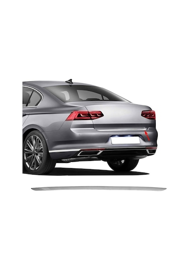 Volkswagen Passat B8-b8.5 Bagaj Alt Çıta Kromu P.çelik