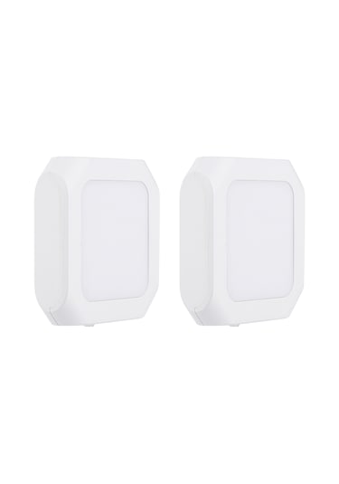 Maiyame 2'li Paket Akıllı Işık Algılama Ve Parlaklık Ayarlı Led Gece Lambası - Güneş Işığı, Güneş Işığı Koruyucu, Enerji Tasarruflu Absek, Beyaz, 0.6w, Avrupa Standardı Diğer