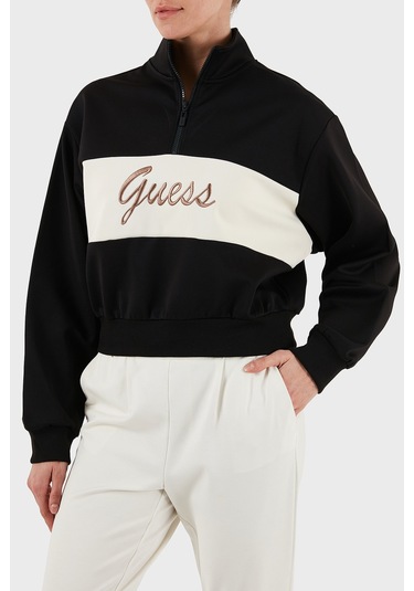Guess Bayan Sweat V5bq00 Kcx22 Jblk Siyah Siyah