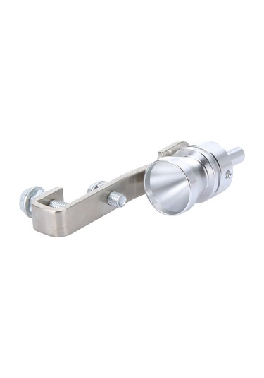 Moveevo Alüminyum Turbo Sesli İşaretleyici M Boy, Gümüş - Araç, Motosiklet Borusuna Kolay Kurulum, Yüksek Ses Kalitesi