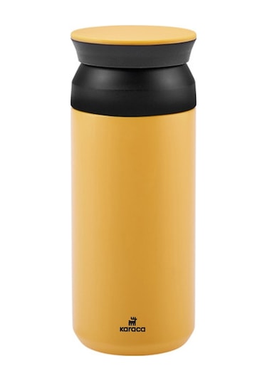 Karaca Rainbow Paslanmaz Çelik Termos 350 ML Sarı