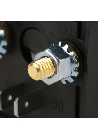 Yaozixa 12v 100a Akü Kontrol Rölüsü - 4 Pinli Normal Açık Tip, Toz Koruma Ve Kararlı Performanslı Otomobil Başlangıç Rölüsü