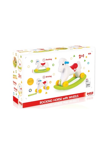 Dolu Sallanan Tekerlekli At 7078