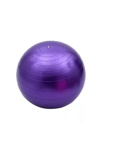 Leyaton Pilates Topu 75 CM Mor + Pompa