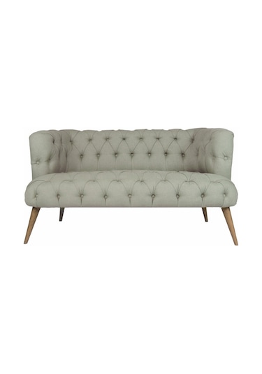 West Monreo Loveseat İkili Koltuk Gri