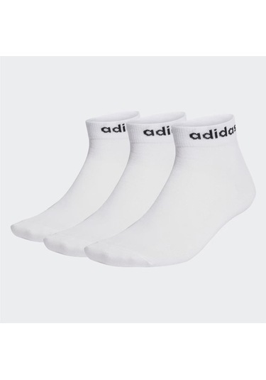 Adidas T Lın Ankle 3p Whıte/black Çorap Çok Renkli