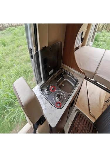 Cloudstore 30 Adet Magic Chef Ocak Izgarası Uyumlu Karavan Sobası Üstü Contası